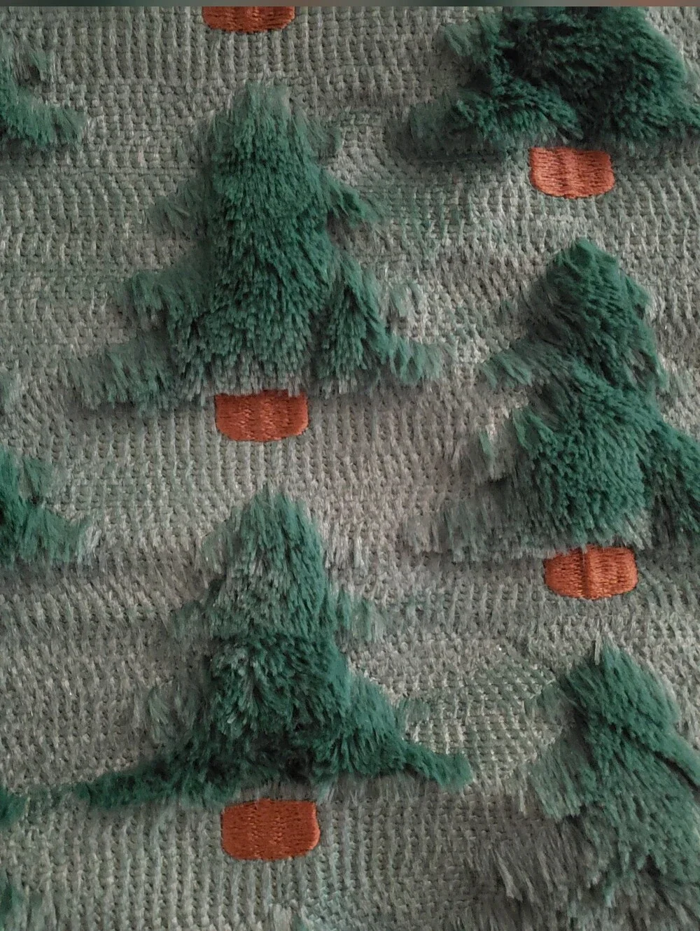 3 Dark Green, Festive Pillow Covers